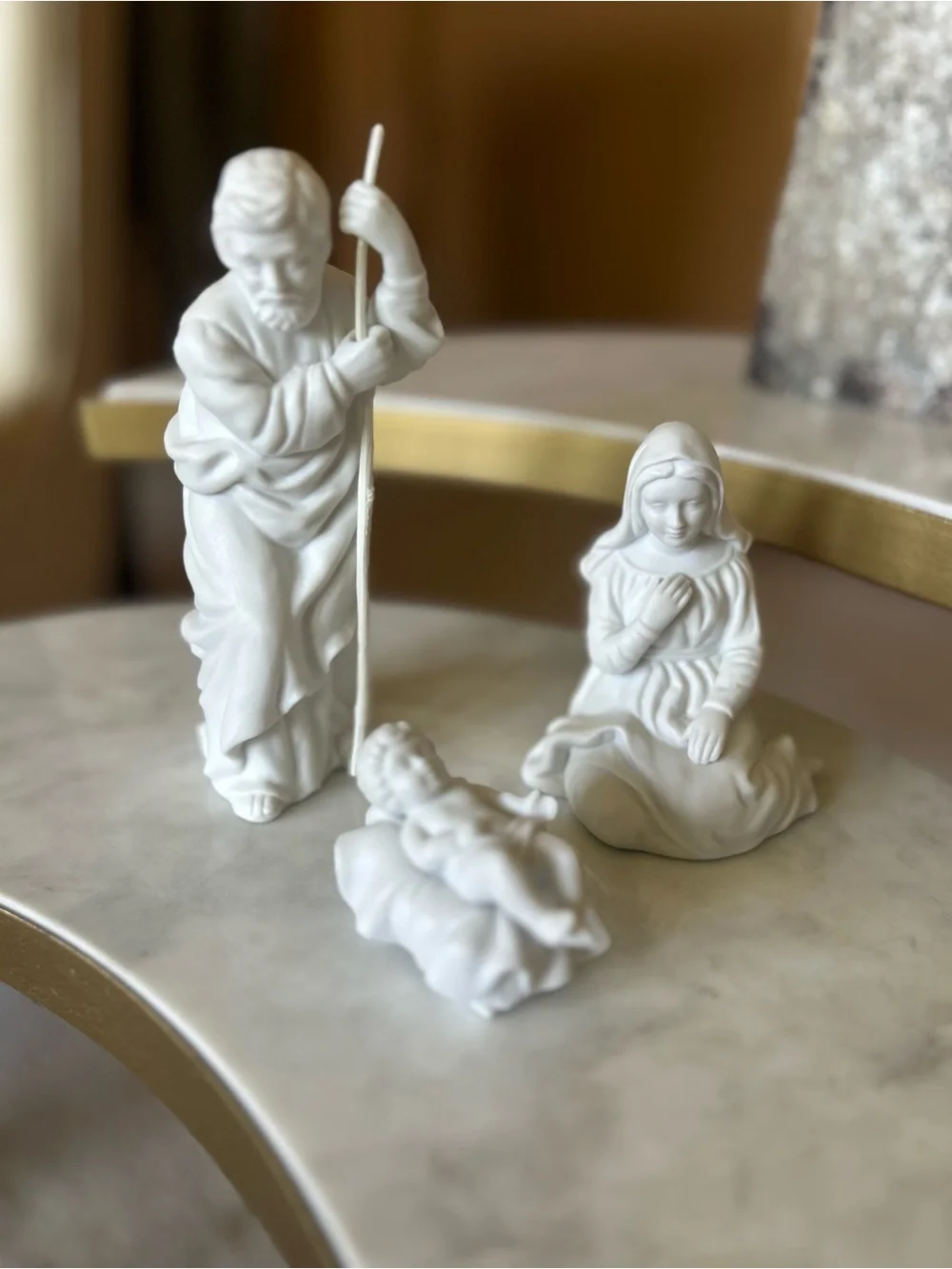 Vintage 1981 Avon Nativity Collectibles “Holy Family”